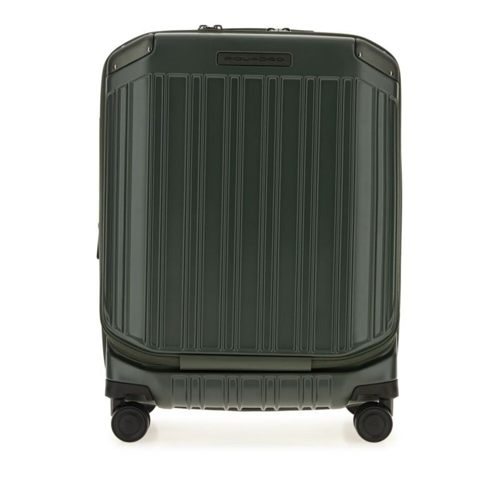 Piquadro Men Trolley Cabin Front_ Middle Open 4 Ruote Polic_Esp